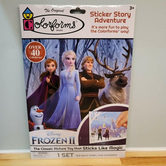 Colorforms Disney Frozen II Sticker Story Set